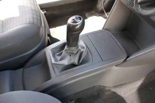 VW Polo 9N 9N3 Schaltknauf Schaltsack Schaltung Schaltknüppel 6Q1711113F QFJ (169950)