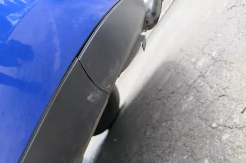 VW Golf 4 Kombi Avant Stoßstange hinten Heckstoßstange Stoßfänger LW5Z blau (170106)