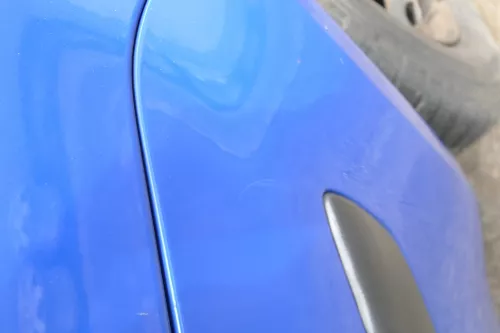 VW Golf 4 Kombi Avant Stoßstange hinten Heckstoßstange Stoßfänger LW5Z blau (170106)