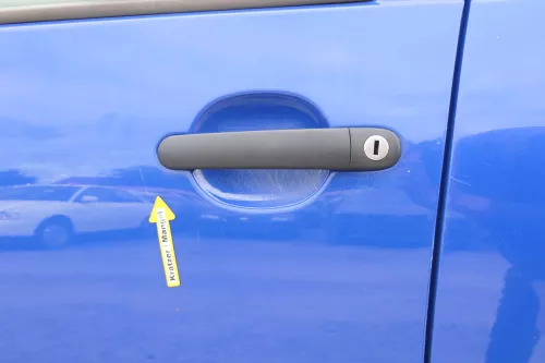 VW Golf 4 Bora Tür vorne links Fahrertür 4/5-Türer & Kombi blau LW5Z -ohneAnba (170179)