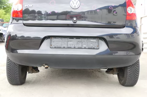 VW Fox 5Z Stoßstange hinten Stoßfänger schwarz LC9Z uni Heckstoßstange (170200)