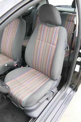 VW Fox Sitz Fahrersitz vorne links OHNEAirbag höhenverstellbar  v (170205)