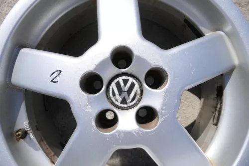 1x Felge Alufelge original VW Golf 4 Bora 6,5jx16H2 ET42   1C0071491     2 (170270)