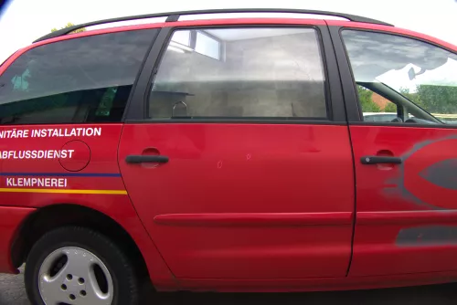VW Sharan 7M Seat Alhambra Tür hinten rechts rot bis ca. Bj.1999 -  Alte Modell (170303)