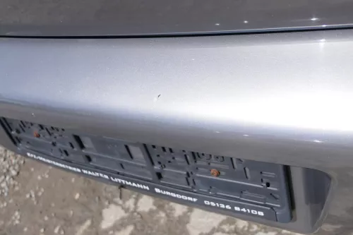 Seat Ibiza 6L Stoßstange Heckstoßstange hinten grau LS7U (170348)
