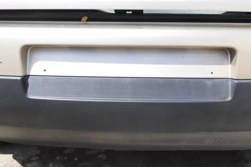 VW Golf 5 1K Limousine Stoßstange hinten Heckstoßstange besch beige gold LD1W (170391)