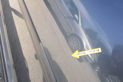 VW Golf 4 Bora Tür vorne links Fahrertür 4/5-Türer Kombi Variant grau blue LC7V (170447)