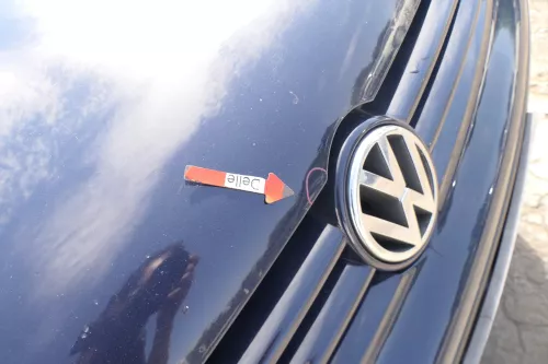 VW Golf 4 Motorhaube Haube Klappe vorne blau LA5G (170505)