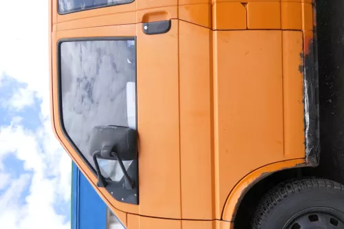 VW T4 Tür vorne links orange LP2C Fahrertür 701831055H bis ca1996 ohneAnbauteile
