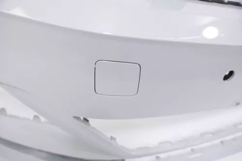 VW Polo AW 2G Stoßstange vorne Frontstoßstange Stoßfänger silber  (170637)