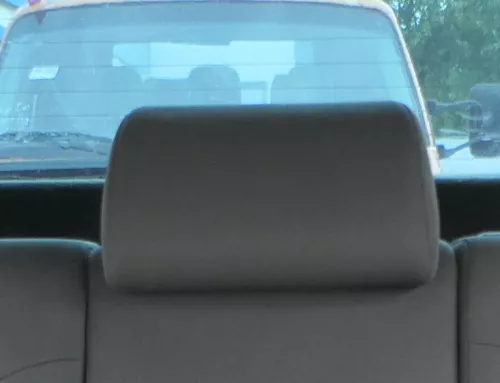 1x Seat Altea 5P Kopfstütze hinten mitte in der Mitte 5P0885901K caimangrau (170704)