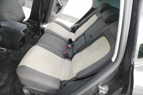 Seat Altea 5P XL Sitz Sitze hinten Rückbank Rücksitzbank 3 Punkt Lehne anthrazit (170705)