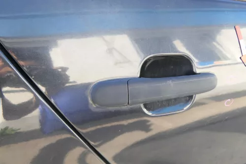VW Polo 6N 6N2 Tür hinten rechts schwarz LC9Z 4/5-Türer (170766)