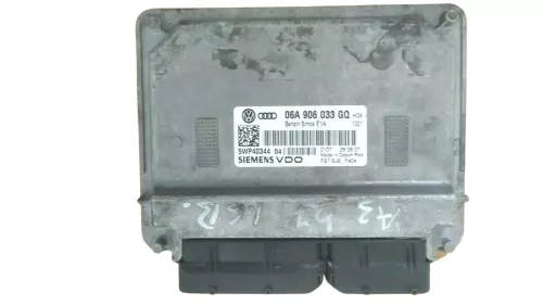 Audi A3 8P Steuergerät Motor 06A906033GQ BSE 1,6 75kw 101PS