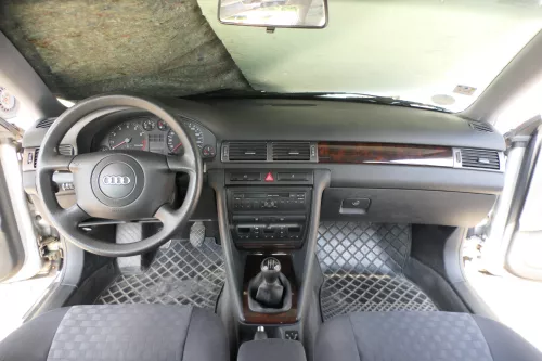 Audi A6 4B C5 Verkleidung Klappe Abdeckung Dekor Holz Optik Nußbaum  (170947)