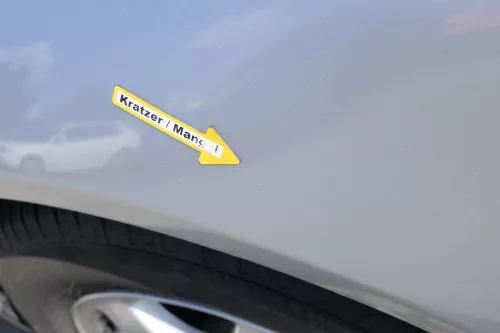 Audi A3 8L Kotflügel vorne links silber grau LY7M - ROST (170988)