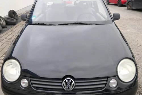 VW Lupo Motorhaube Klappe Frontklappe Haube vorne schwarz L041 uni  (171139)