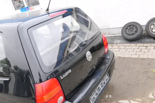 VW Lupo 6X Heckklappe Klappe Kofferraumklappe Scheibe schwarz L041  (171143)