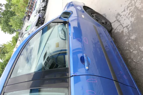 VW Polo 9N 9N3 Tür vorne rechts Beifahrertür 4/5-Türer blau LA5M ohneAnba (171201)