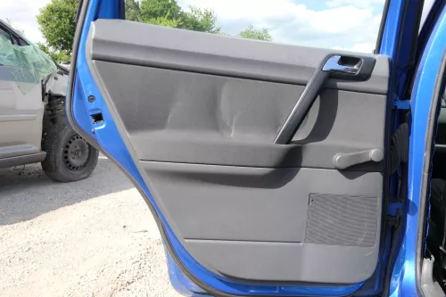 1x VW Polo 9N 9N3 Türverkleidung Verkleidung Tür hinten links 4/5-Türer dunkel  (171208)