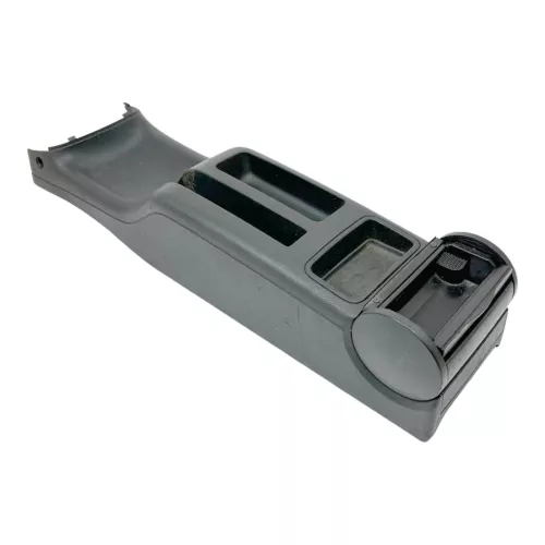 VW Golf 4 Bora Mitteltunnel Aschenbecher hinten Verkleidung schwarz ohne Becher (171231)
