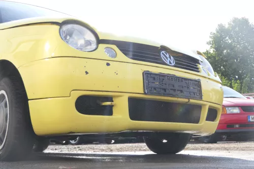 VW Lupo 6X Stoßstange vorne Frontstoßstange Stoßfänger gelb LD1B Sport  (171239)