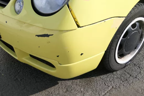 VW Lupo 6X Stoßstange vorne Frontstoßstange Stoßfänger gelb LD1B Sport  (171239)