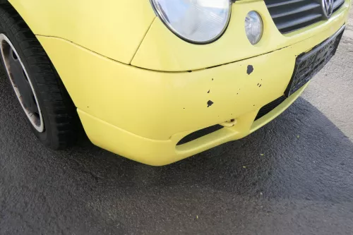 VW Lupo 6X Stoßstange vorne Frontstoßstange Stoßfänger gelb LD1B Sport  (171239)