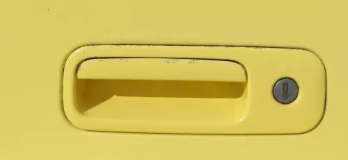 Polo 6N Golf 4 6N2 Lupo Griff Heckkklappe Heckklappengriff gelb LD1B Öffner (171243)