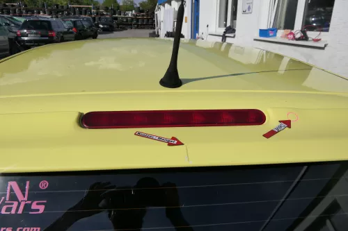 VW Lupo 6X Heckklappe Klappe Kofferraumklappe Scheibe gelb LD1B Spoiler Tuning  (171244)