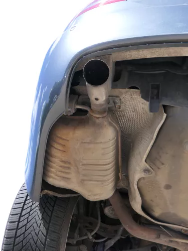 Audi A6 4F Auspuff Endschalldämpfer+Mittelschalldämpf hinten 3,0 TDI 2,7 (171248)