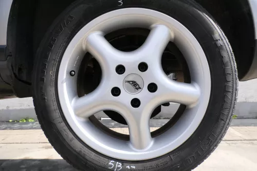 4x A4 B5 A6 4B Alufelgen 205/55 R16 91V Sommerreifen Reifen KBA 44409 AEZ 3-5mm (171472)