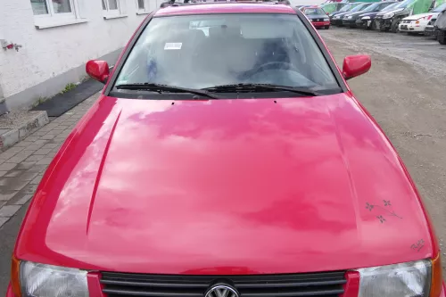 VW Caddy 9K Polo Variant 6Kv Kombi Motorhaube vorne rot LY3D Klappe Haube (171475)
