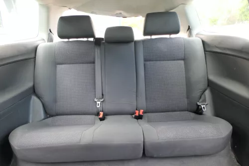VW Polo 9N 9N3 Sitz Rückbank Sitzfläche Sitze 3 Punkt Gurt hinten mit Kopfstütze (171553)