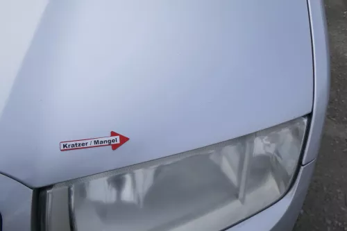 Skoda Fabia 6Y Motorhaube Klappe vorne silber grau LF7T mit Grill vorn (171561)