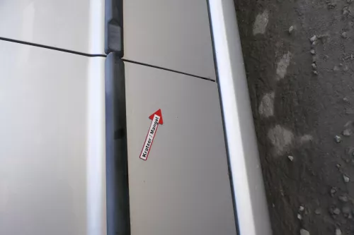 Fabia 6Y Kombi + Limousine Tür vorne links Fahrertür grau LF7T silber ohneAnba (171565)