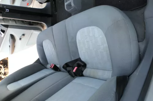 Skoda Fabia 6Y Rückbank Rücksitzbank Sitz Rücksitz hinten + 2x Kopfstützen b (171577)