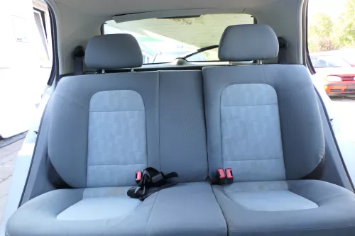 Skoda Fabia 6Y Rückbank Rücksitzbank Sitz Rücksitz hinten + 2x Kopfstützen b (171577)