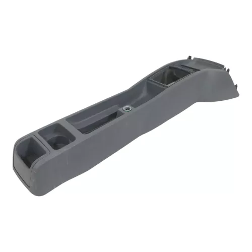 Skoda Fabia 6Y Mittelkonsole Mitteltunnel um Schaltung 6Y0863242 QZY grau (171580)