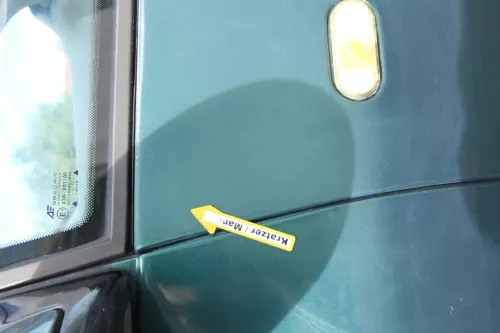 VW Sharan Kotflügel rechts vorne grün LC6P bis ca. Ende 1999 passend (171629)