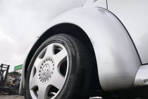 VW New Beetle 9C Kotflügel vorne links silber grau LG9R 1C0821103H (171725)
