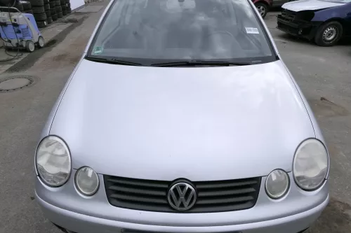 VW Polo 9N Motorhaube Klappe vorne silber grau LA7W reflexsilber bisca.Bj.2004 (171765)