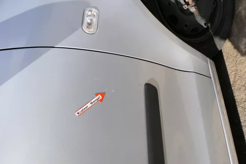 VW Polo 9N 9N3 Tür vorne rechts Beifahrertür 2/3-Türer silber LA7W ohneAnbauteil (171770)