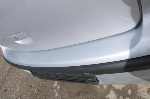 VW Polo 9N 9N3 Stoßstange Heckstoßstange hinten silber LA7W (171772)