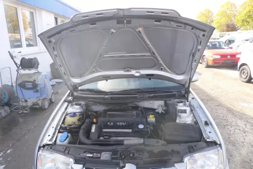 VW Bora Motorhaube Haube Klappe vorne silber LA7W grau (171782)