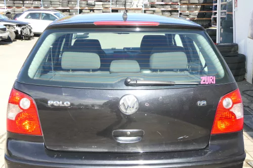 VW Polo 9N3 9N Heckklappe Kofferraumklappe Klappe schwarz LC9Z - Scheibe (171826)