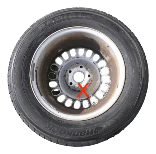 2x VW T4 T5 NUR Reifen 105/103 TH 225/60 R16C Sommerreifen  4-7mm