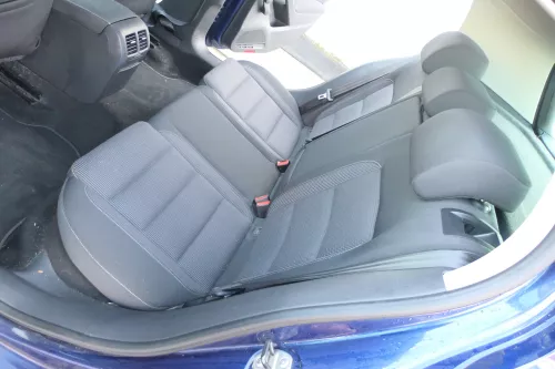 Golf 6 5K Sitz Sitze hinten Rückbank Rücksitzbank 3 Punkt Gurt Lehne OHNE-Kopfs (171894)