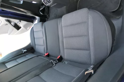 Golf 6 5K Sitz Sitze hinten Rückbank Rücksitzbank 3 Punkt Gurt Lehne OHNE-Kopfs (171894)