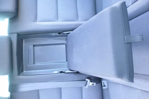 Golf 6 5K Sitz Sitze hinten Rückbank Rücksitzbank 3 Punkt Gurt Lehne OHNE-Kopfs (171894)